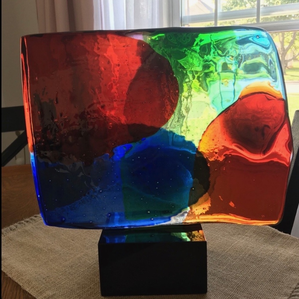 Vintage Formia Murano Segno Formia Sculpture Numbered 49 of 500